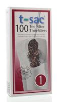 t-sac Theefilters No. 1 - voor 100 x één kop thee - thumbnail