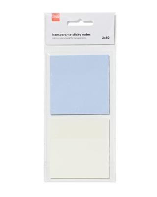 HEMA Sticky notes transparant - 2 stuks