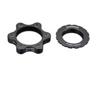 Remschijfadapter Shimano SM-RTAD05 van 6-bouts remschijf naar Center Lock naaf - thumbnail