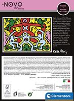 Clementoni Novo Art Series Puzzel Keith Haring 1000 Stukjes - thumbnail