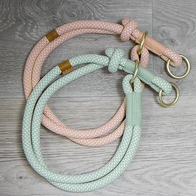 TRIXIE HALSBAND HOND SOFT HALF-SLIP ROZE / LICHTROZE 45X1 CM - thumbnail