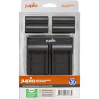 Jupio Value Pack: 2x Battery NP-W235 + USB Dual Charger - thumbnail