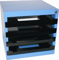 Dresselhaus assortimenten kast sort. cabinet 4-fold, uncovered - thumbnail