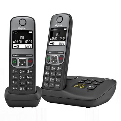 Gigaset A705A Duo Telefoons Zwart Gigaset A705A Duo Telefoons Zwart