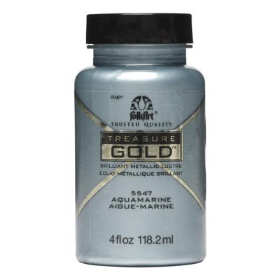 FolkArt • treasure gold 118ml aquamarine