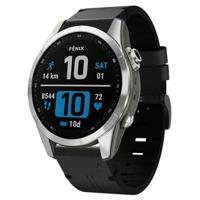 By Qubix - Leren bandje - Zwart - Compatible met Garmin Instinct E - 40mm - Compatible Garmin bandje - Bandbreedte: 20mm - thumbnail