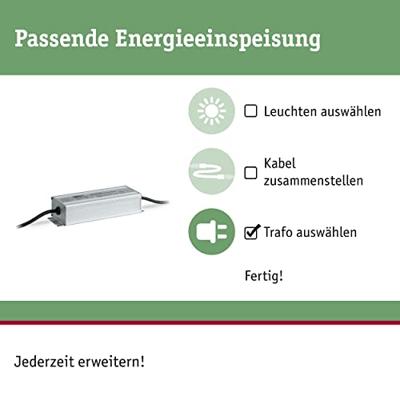 Paulmann Plug & Shine 98849 Verlichtingssysteem Plug&Shine Transformator 75 W Zilver