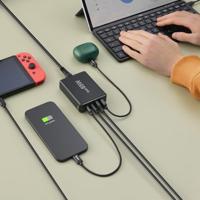 Hama USB-laadstation 65.00 W Zwart - thumbnail