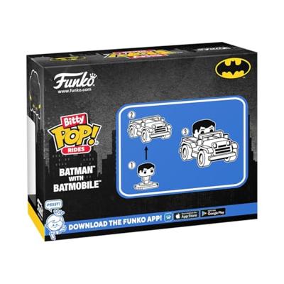 Batman Funko Bitty Pop! Rides: Batman and Batmobile