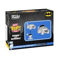 Batman Funko Bitty Pop! Rides: Batman and Batmobile - thumbnail