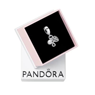 Pandora 792201C01 Hangbedel Family Infinity Triple zilver-zirconia