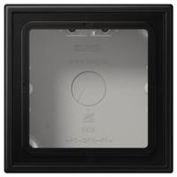 JUNG LS990 Opbouwrand enkel grafiet mat zwart grafiet strak design jaren 60 (excl. schakelaar) - thumbnail