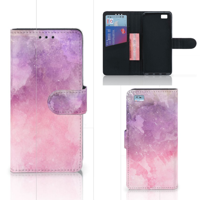Hoesje Huawei Ascend P8 Lite Pink Purple Paint - thumbnail