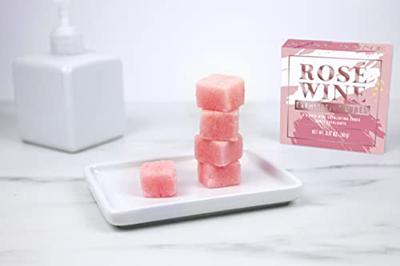 Gift Republic Exfoliation Cubes Rose Wine - Gift Republic Scrub Kubussen Rosé Wijn