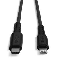 LINDY USB-kabel USB 2.0 Apple Lightning stekker, USB-C stekker 3.00 m Zwart 31288 - thumbnail