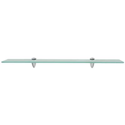 VidaXL Zwevend schap 70x10 cm 8 mm glas VidaXL Zwevend schap 70x10 cm 8 mm glas