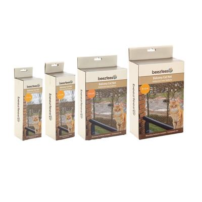 Kattennet v balkon transp 6x3m Beeztees - Beeztees