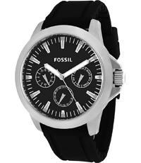 Horlogeband Fossil BQ1291 Silicoon Zwart 22mm Horlogeband Fossil BQ1291 Silicoon Zwart 22mm