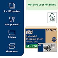 TORK 520679 Schoonmaakdoek 1 lagen - thumbnail