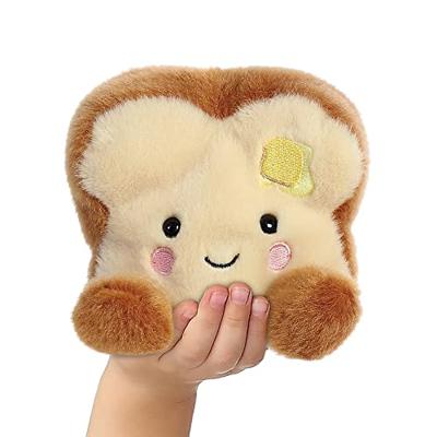 Palm Pals Toast met boter knuffeltje - 13 cm