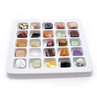 Geschenkdoos met 25 Diverse Edelstenen - thumbnail
