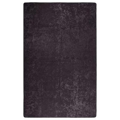 VidaXL Vloerkleed wasbaar anti-slip 160x230 cm antracietkleurig - thumbnail