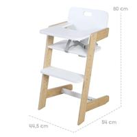 roba Kinderstoel (Nature Up, Tweekleurig wit) - thumbnail