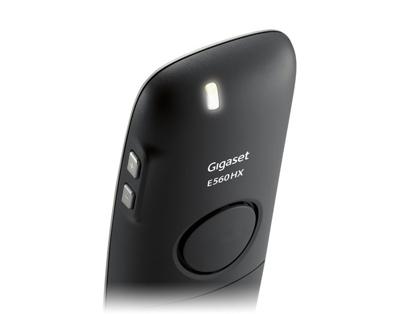 Gigaset E560HX Big Button (uitbreiding) Huistelefoon Zwart - thumbnail