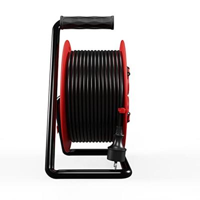 Kel Kabelhaspel H05 3x1,5qmm 50m rood IP44 - 1167284 Kel Kabelhaspel H05 3x1,5qmm 50m rood IP44 - 1167284