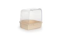 Badhuisje voor vogels beige - thumbnail