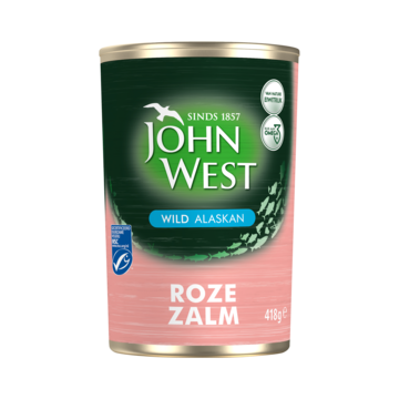 John West Wilde Roze Zalm 418g bij Jumbo