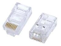 Intellinet Kabel Intellinet verpakking van 100 stuks Cat5e modulaire RJ45-stekkers UTP 3-voudige klem voor massieve draad 100 stekkers per pot 502399 - thumbnail