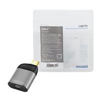 LogiLink USB 3.2 Gen 2 (USB 3.1 Gen 2) Adapter [1x USB 3.2 Gen 2 stekker C (USB 3.1) - 1x Mini-DisplayPort bus] CUA0205 - thumbnail