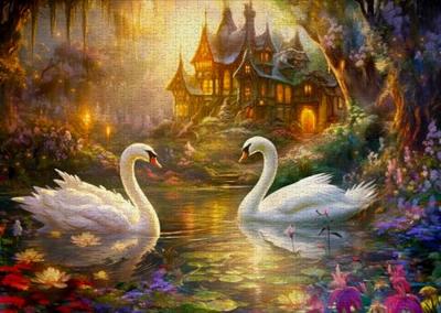 Swan Song Puzzel 1000 Stukjes Swan Song Puzzel 1000 Stukjes