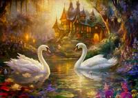 Swan Song Puzzel 1000 Stukjes - thumbnail