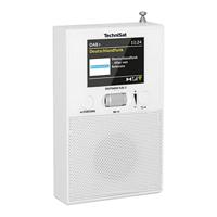 TechniSat DIGITRADIO Flex 2 - DAB stekkerradio (DAB+ radio, FM, audio-ingang, bluetooth-audiostreaming, radiowekker, favorietengeheugen) wit - thumbnail