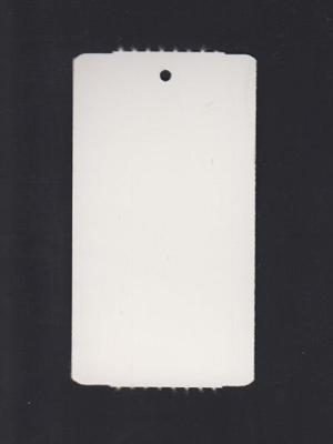 Hangetiket op rol 39x70mm 1000 stuks