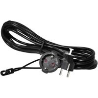 Easyout EO-780803 Stroom Verlengkabel 16 A Zwart 5.00 m H05VV-F 3G 1,5 mm² - thumbnail