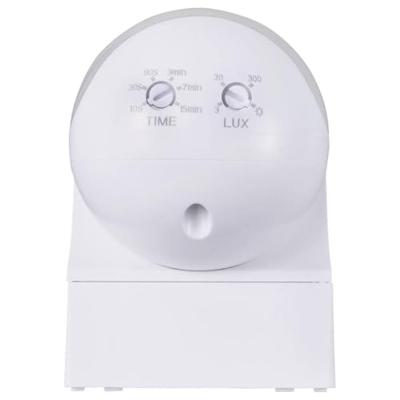 Sygonix SY-6118230 PIR-bewegingsmelder Wand (hangend), Opbouw (op muur) 180 ° Relais Wit IP44 Sygonix SY-6118230 PIR-bewegingsmelder Wand (hangend), Opbouw (op muur) 180 ° Relais Wit IP44