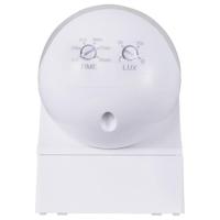 Sygonix SY-6118230 PIR-bewegingsmelder Wand (hangend), Opbouw (op muur) 180 ° Relais Wit IP44 - thumbnail