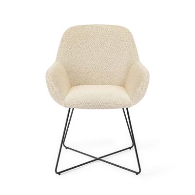 Jesper Home Kushi eetkamerstoel Trouty Tinge cross black