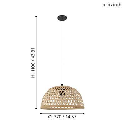 Eglo HanglampClaverdon Ø 37cm - 43253