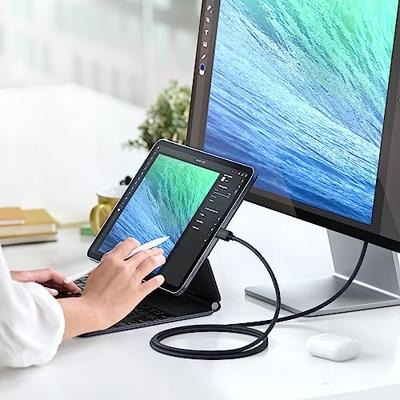 Satechi Thunderbolt-kabel Thunderbolt 4 USB-C 1.00 m Zwart, Zilver ST-YTB100K Satechi Thunderbolt-kabel Thunderbolt 4 USB-C 1.00 m Zwart, Zilver ST-YTB100K