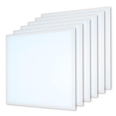 6x LED Paneel - 62x62 cm - 36 Watt - 4860lm (135lm/W) - 6500K daglicht wit - Flikkervrij - UGR22 - 5 jaar garantie