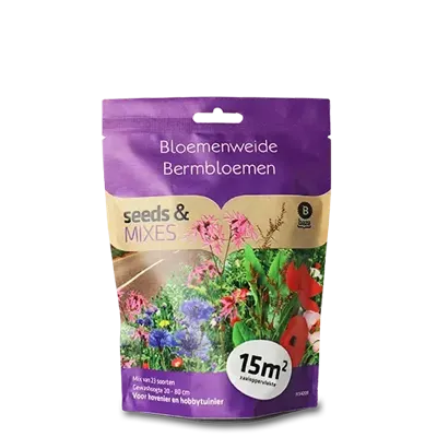 Seeds & Mixes bermbloemen 15 m2 Seeds & Mixes bermbloemen 15 m2