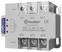 Finder Halfgeleiderrelais 77A390248671 25 A Schakelspanning (max.): 660 V/AC Schakelend op momentele waarde 1 stuk(s) - thumbnail