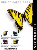 Kangaro SL-11511159 Cartridge SecondLife Brother Multipack LC 221/223 - thumbnail