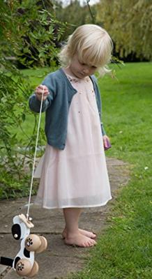 Classic World houten kwispel hondje