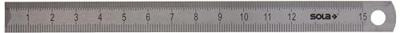 Sola Buigbare lineaal 150x13x0,5mm RVS LSS150, dubbelzijdige maatverdeling mm/cm - 56103001 - 56103001