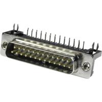 econ connect ST25WB/7G D-sub male connector 90 ° Aantal polen: 25 Soldeerpennen 1 stuk(s) Tray - thumbnail